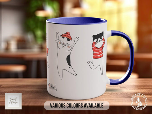 Cute Dancing Cats Mug