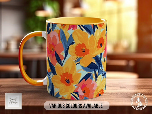 Birth Month Flowers Mug - March Daffodil -