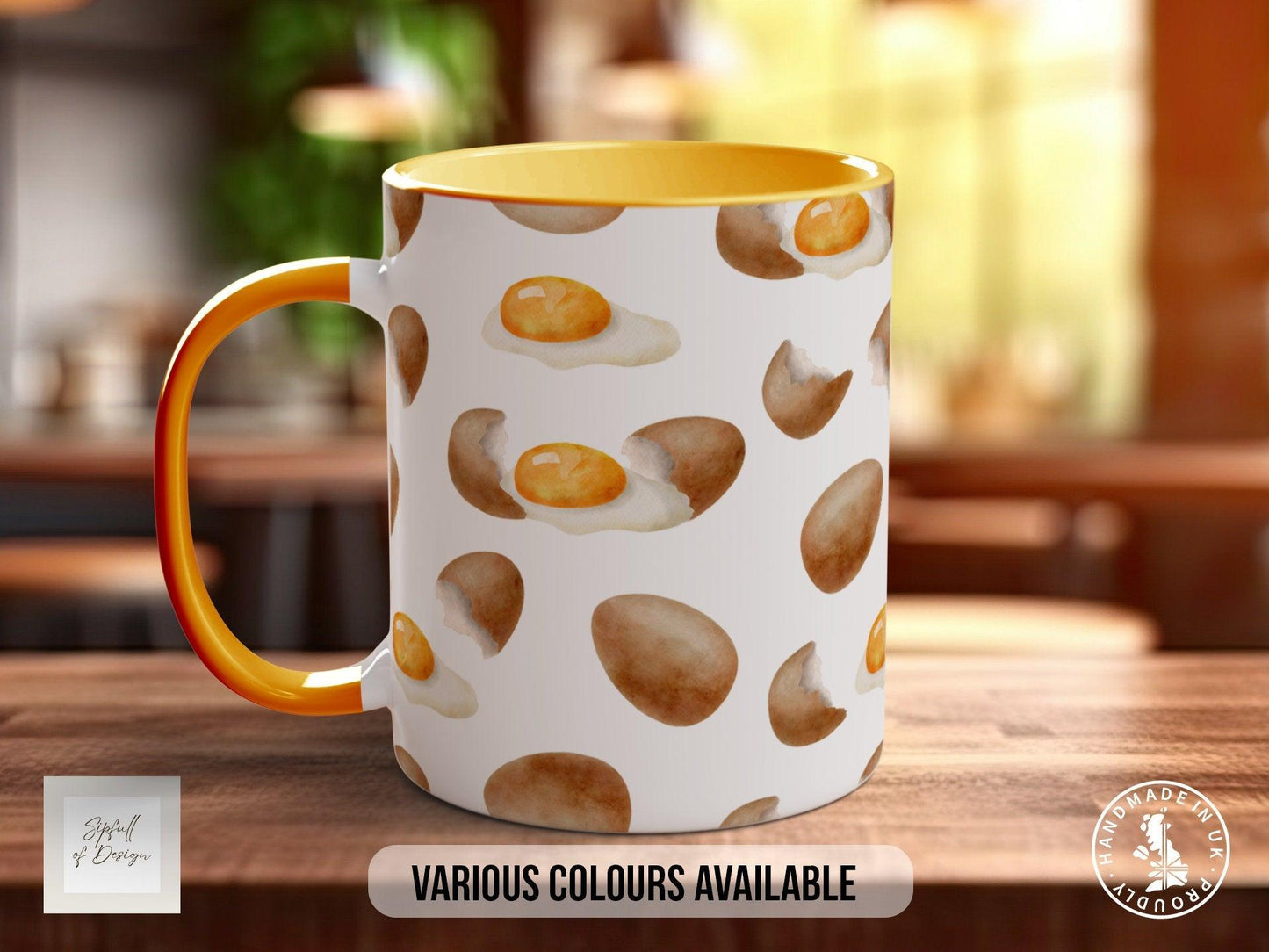 Baking Pattern Mug – Design E (Full Wrap)