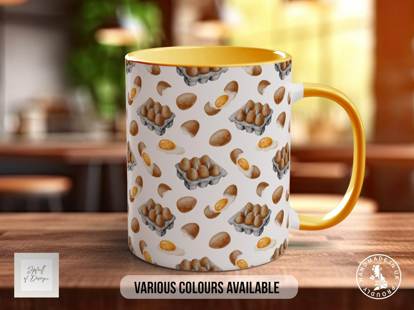 Baking Pattern Mug – Design I (Full Wrap)