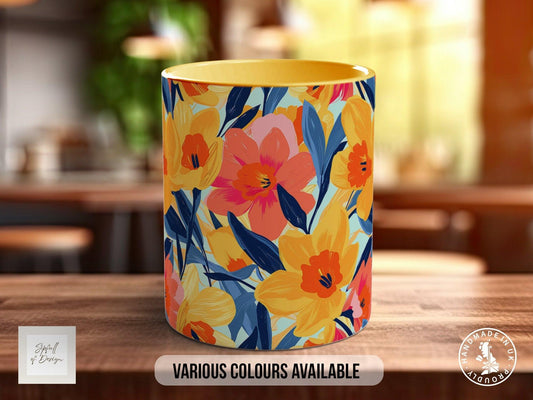Birth Month Flowers Mug - March Daffodil -