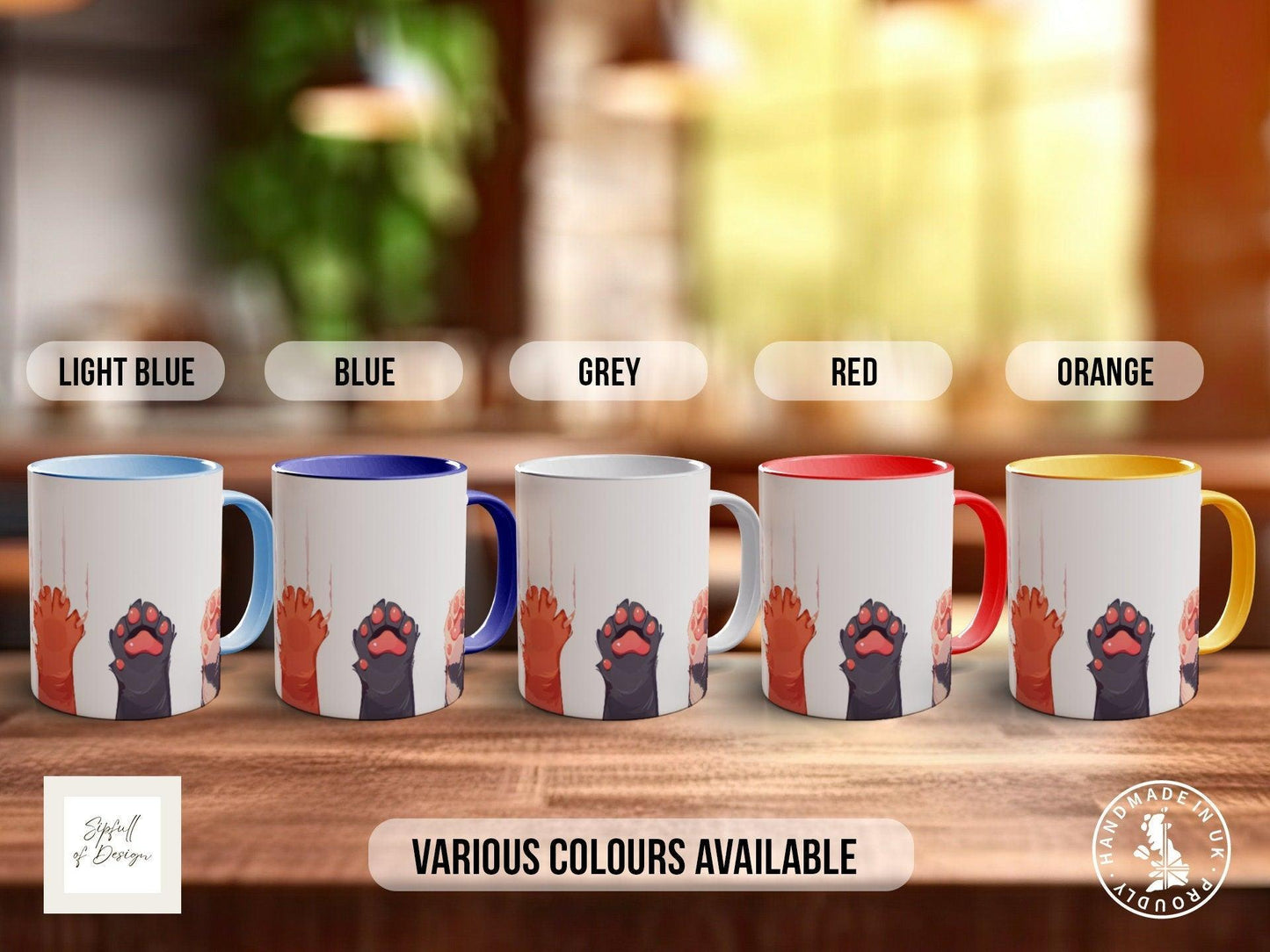 Cute Cat Paws Mug