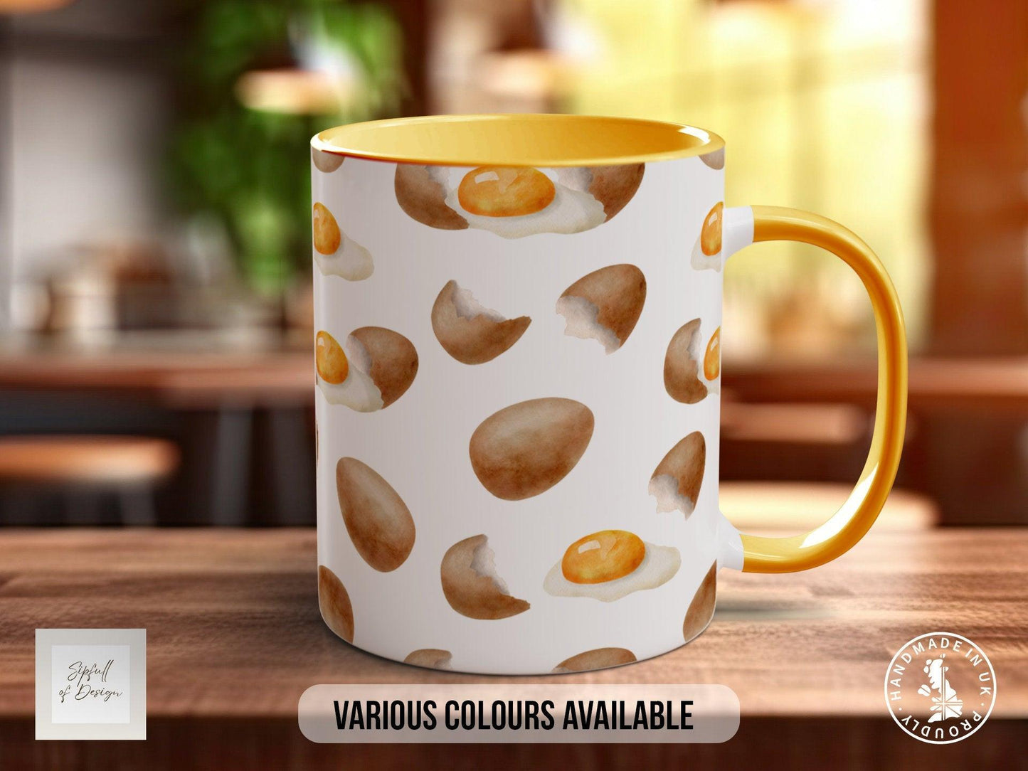 Baking Pattern Mug – Design E (Full Wrap)