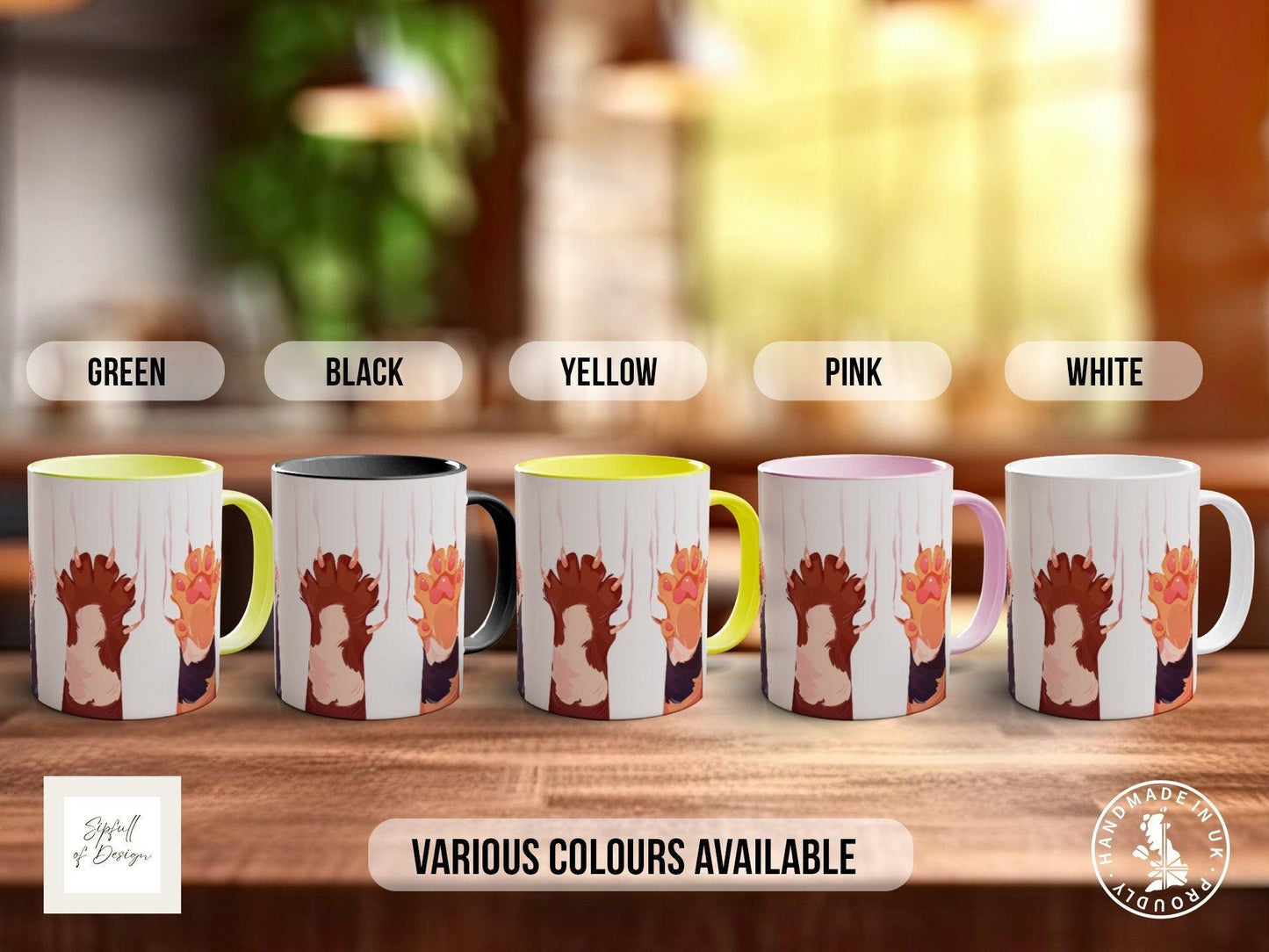 Cute Cat Paws Mug