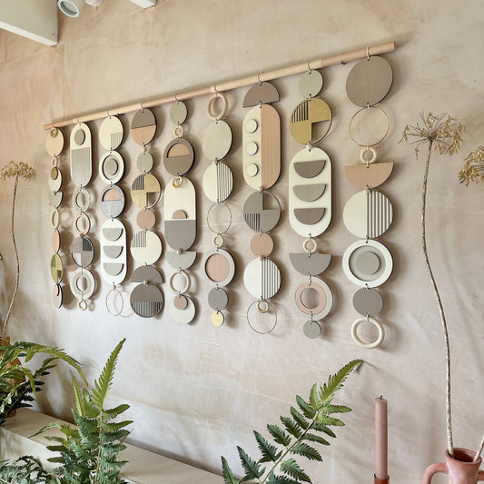 Modern Wall Art - Geometric Artwork - Minimal Home Decor - New Home Trend - Large Centre Piece Art - Big Wall Tapestry - Large Tapestry