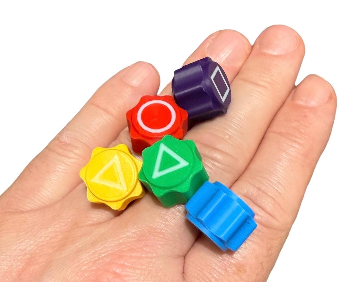 Gonggi Set - Weighted Stones | Squid Games | Traditional Korean Game | Children’s Game | UK