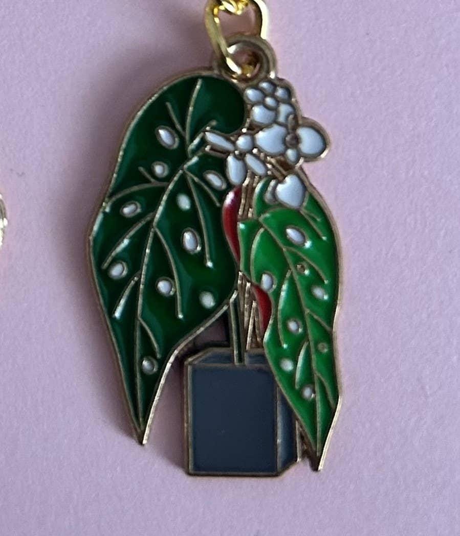 Plant Keyring's Enamel Charm