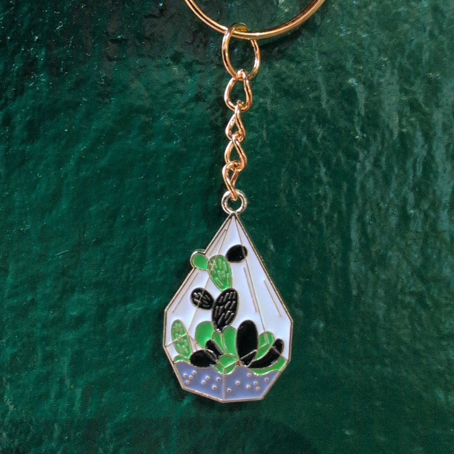Plant Keyring's Enamel Charm