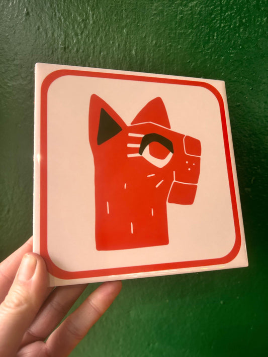 Animal character trivets and coasters - ideal as plant stands