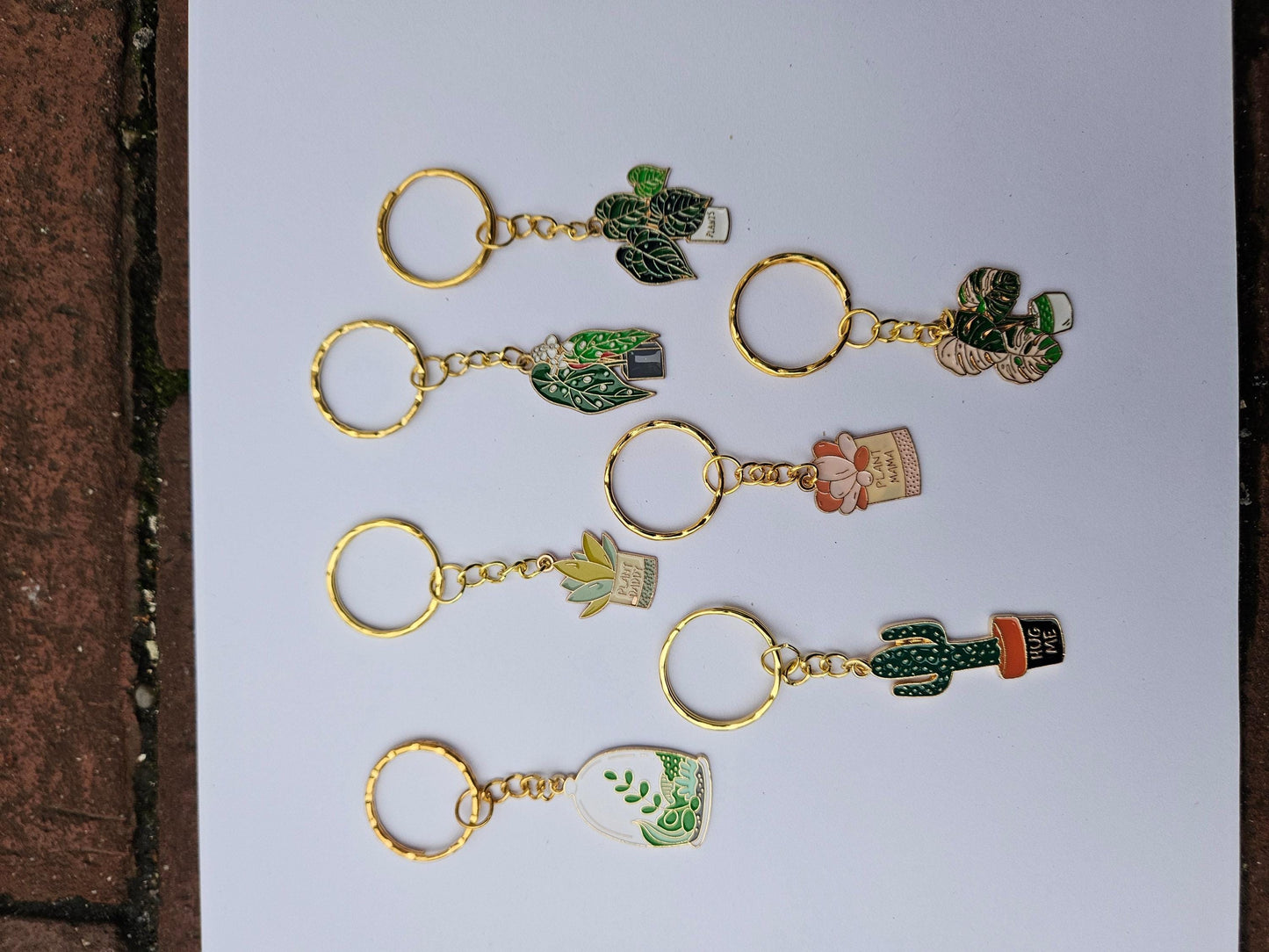 Plant Keyring's Enamel Charm