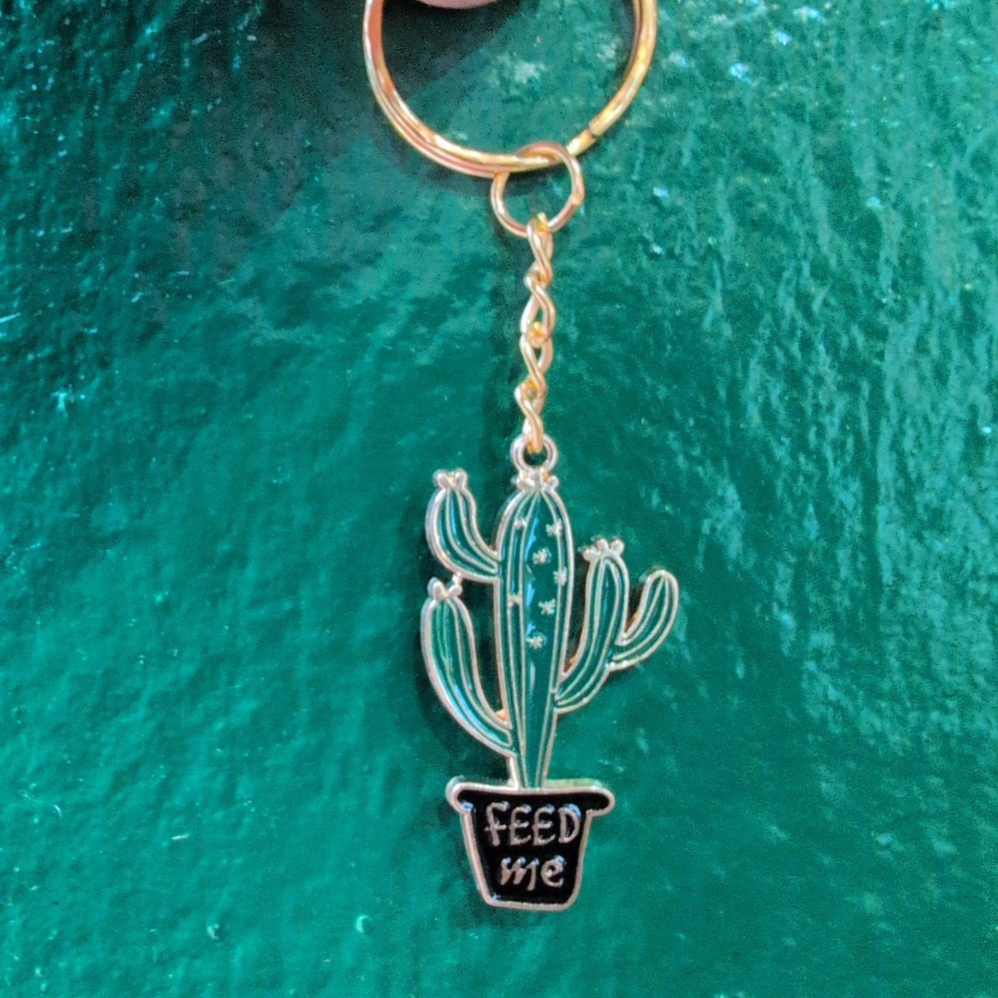 Plant Keyring's Enamel Charm