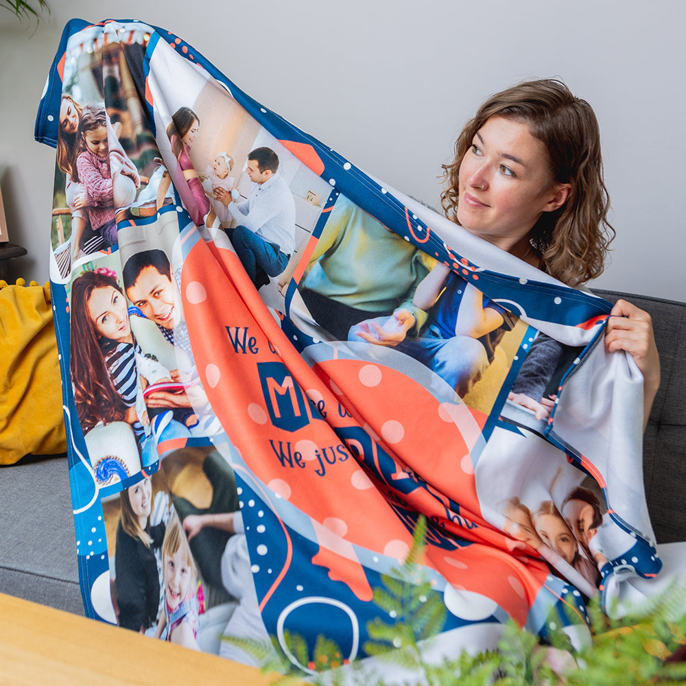 Scotland - Kit Montage - Luxury Fleece Blanket 150cm X 150cm