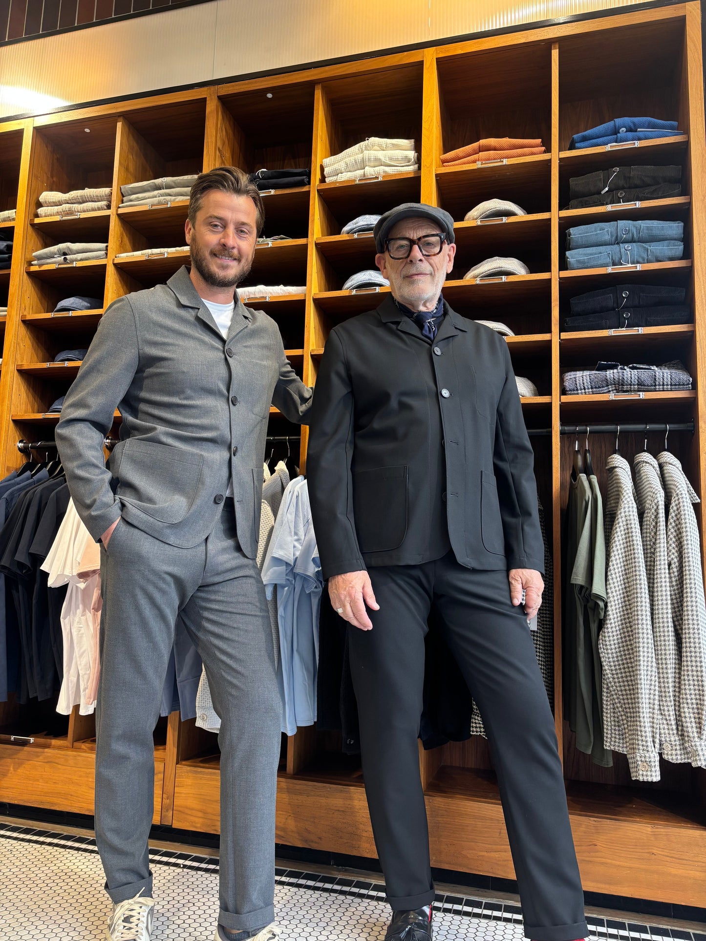 Tuxford Casual Blazer - Black Suiting