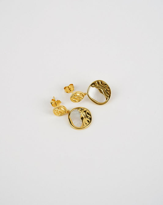 Mother of Pearl Sea Earrings