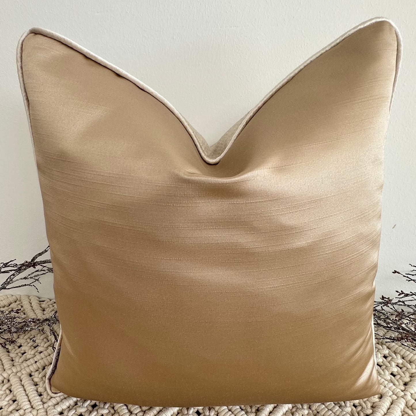 The Couture Cushion - The Gold Chanele - Style No. 45