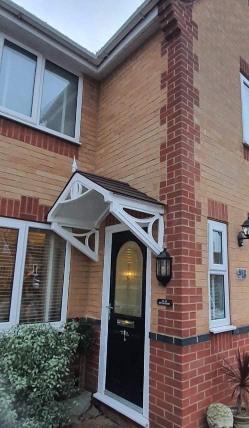 Rockingham Door Canopy 149cm - Flat Pack Porch Canopy
