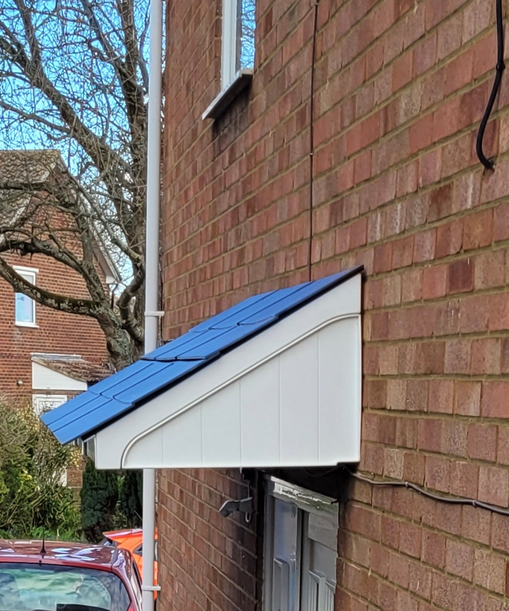 Cransley Lean-To Door Canopy - Flat Pack Porch Canopy