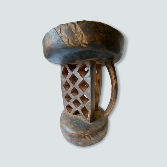 Vintage Tonga Stool - Zimbabwe XL (05)