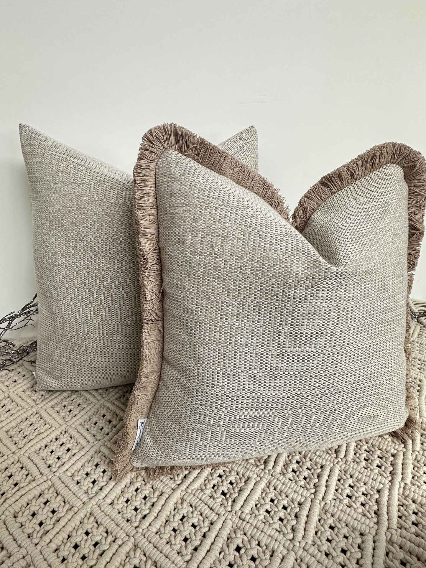 The Couture Cushion - The Beige Kors - Style No. 63