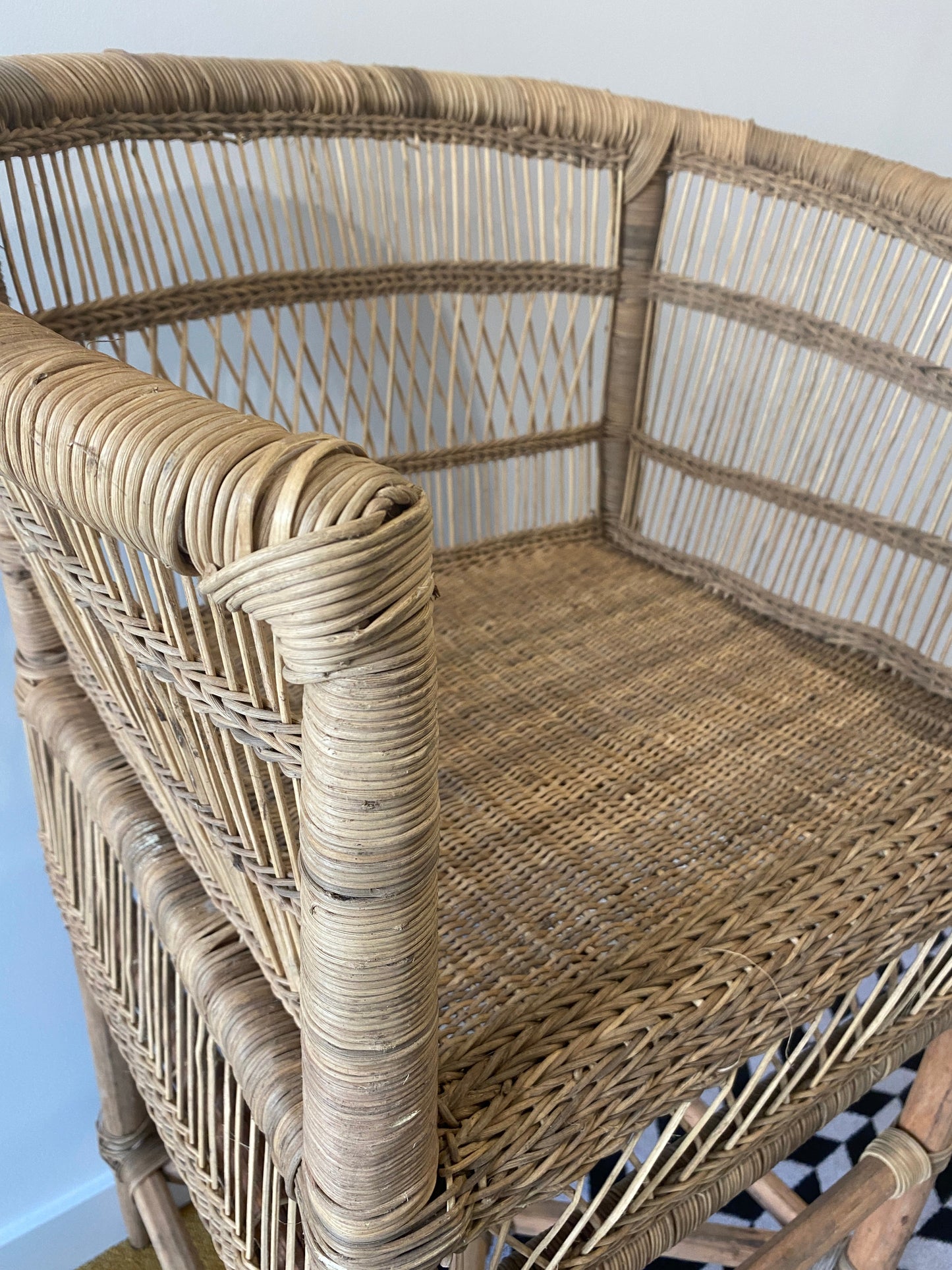Malawi Bar Stool hand made - Natural