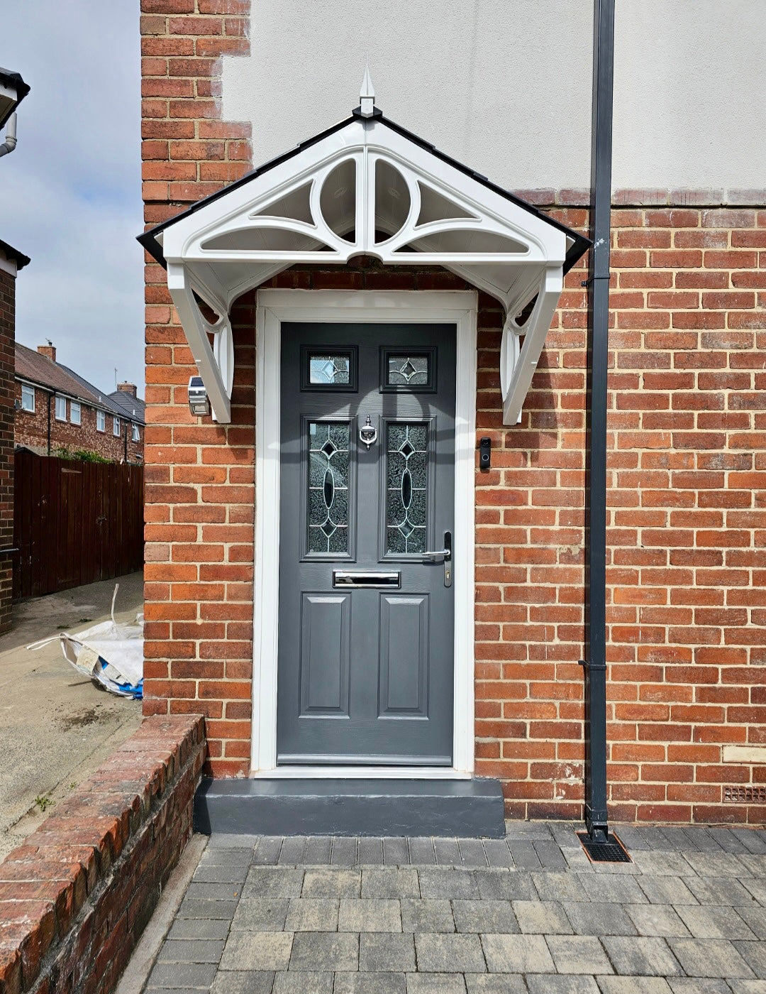 Althorp Door Canopy 149cm - Flat Pack Porch Canopy