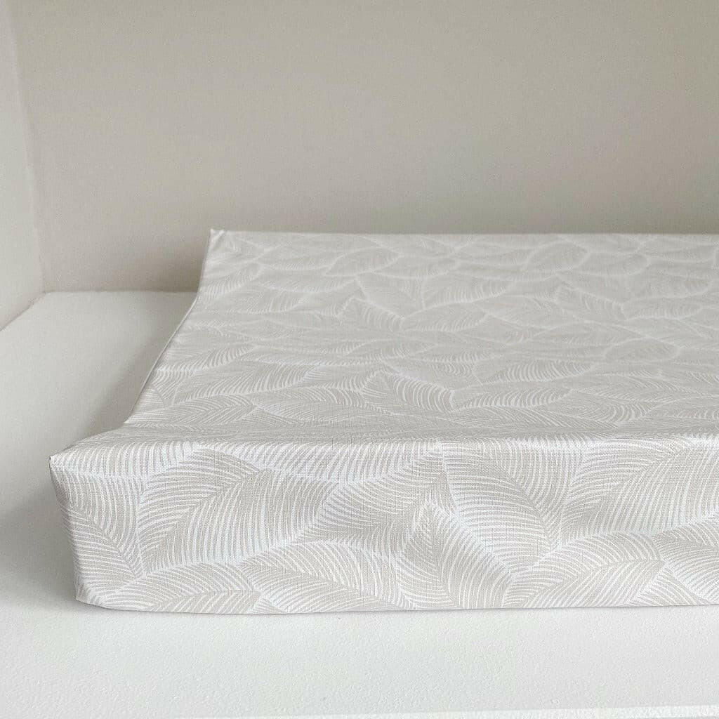 Anti-Roll Wedge Changing Mat - Gold Leaf Print