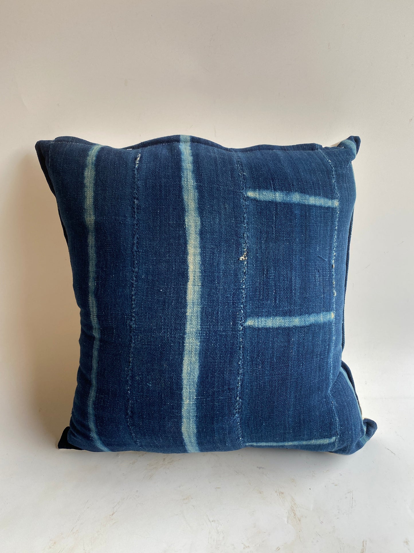 Indigo/Baule Cloth Cushions 50x50cm