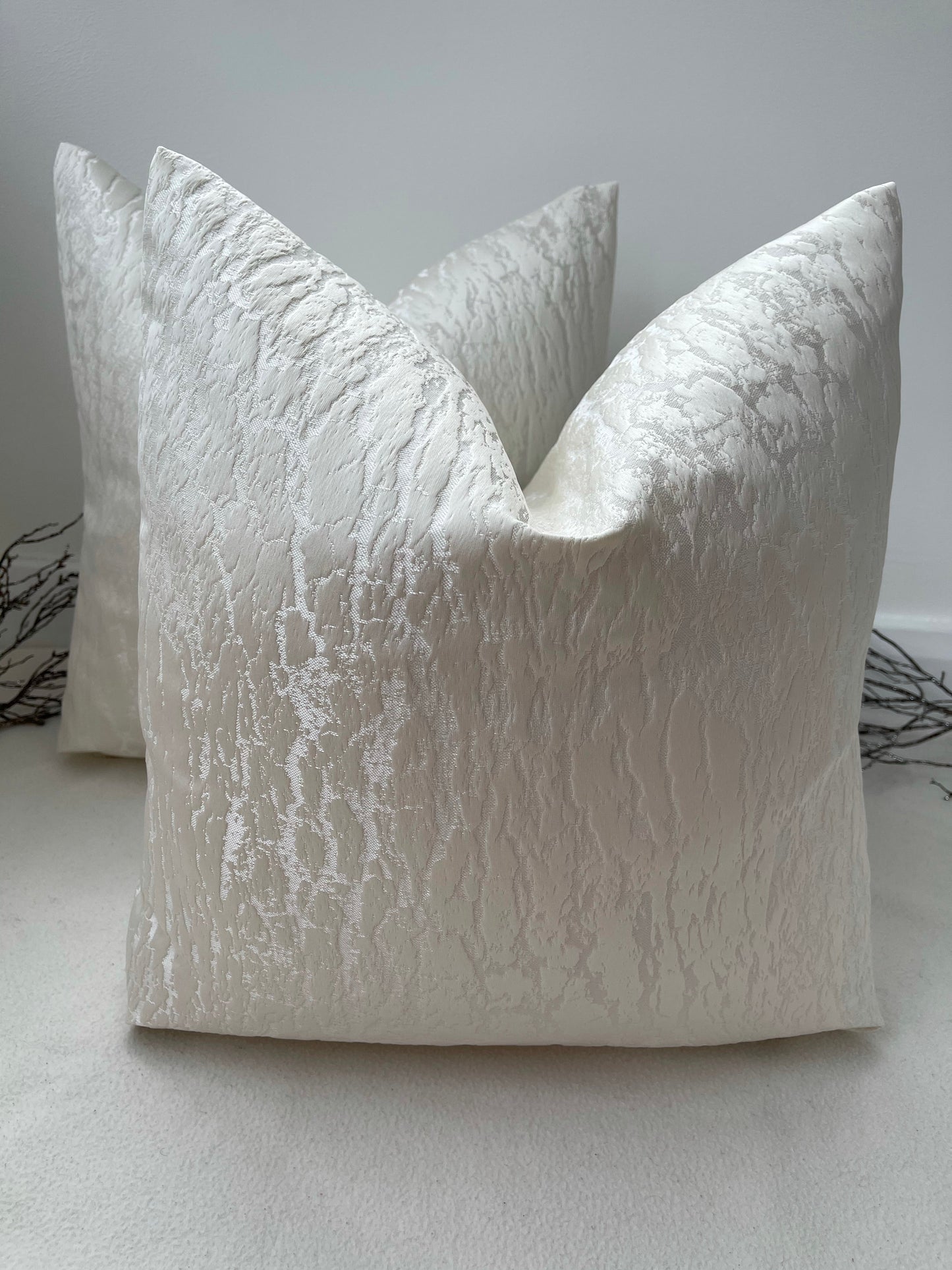 The Couture Cushion - The Ivory Tuleste - Style No. 48