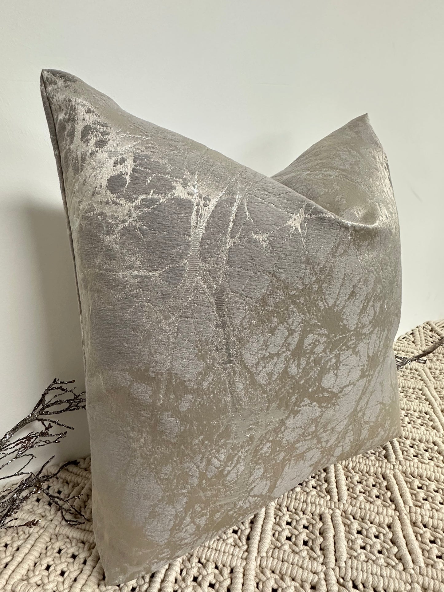 The Couture Cushion - The Silver Cooper - Style No. 137