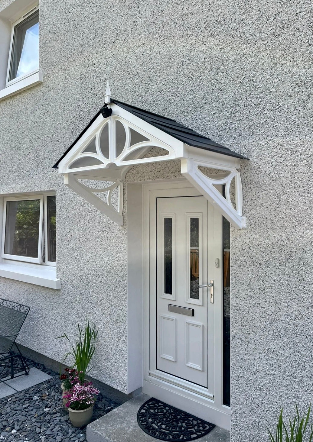 Althorp Door Canopy 149cm - Flat Pack Porch Canopy