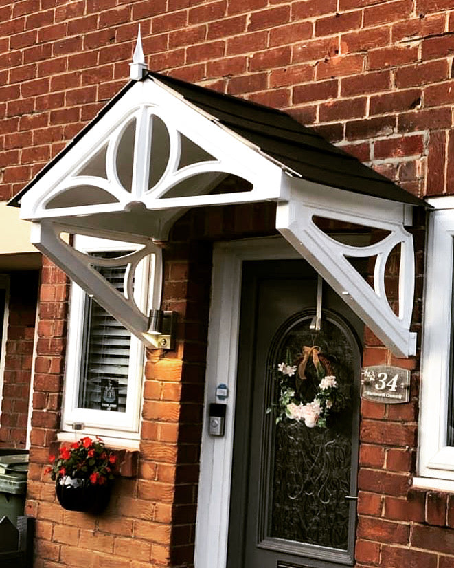 Althorp Door Canopy 149cm - Flat Pack Porch Canopy
