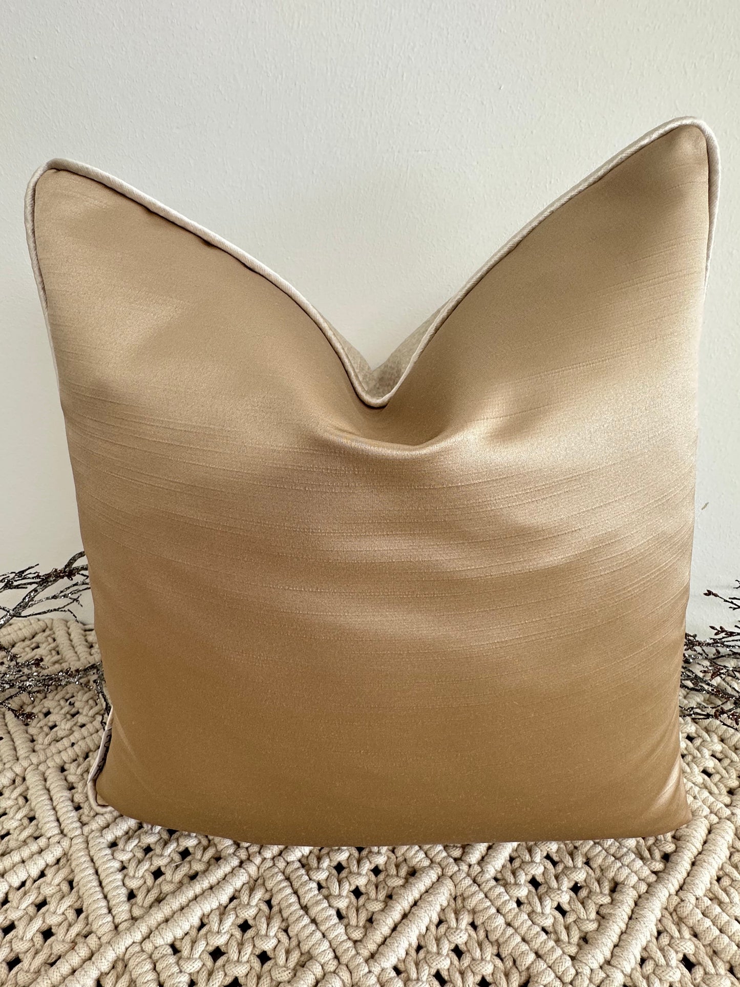 The Couture Cushion - The Gold Chanele - Style No. 45