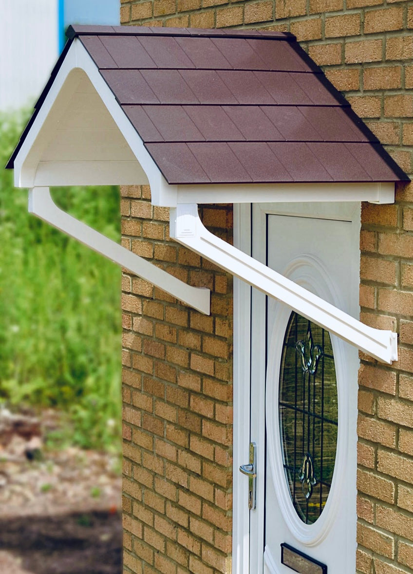 Apex Door Canopy 149cm - Flat Pack Porch Canopy