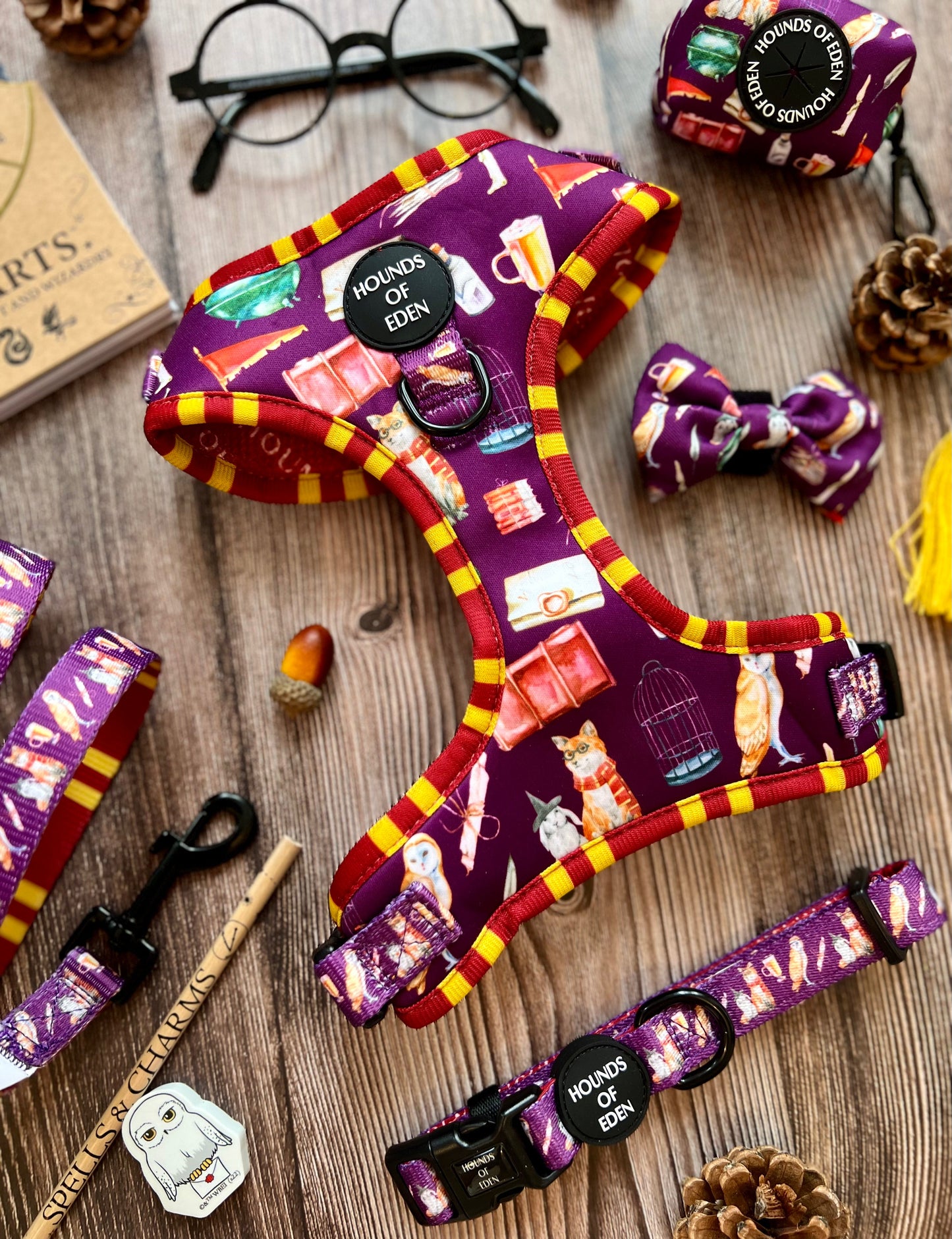 Harry Pawter Design Dog Bow Tie