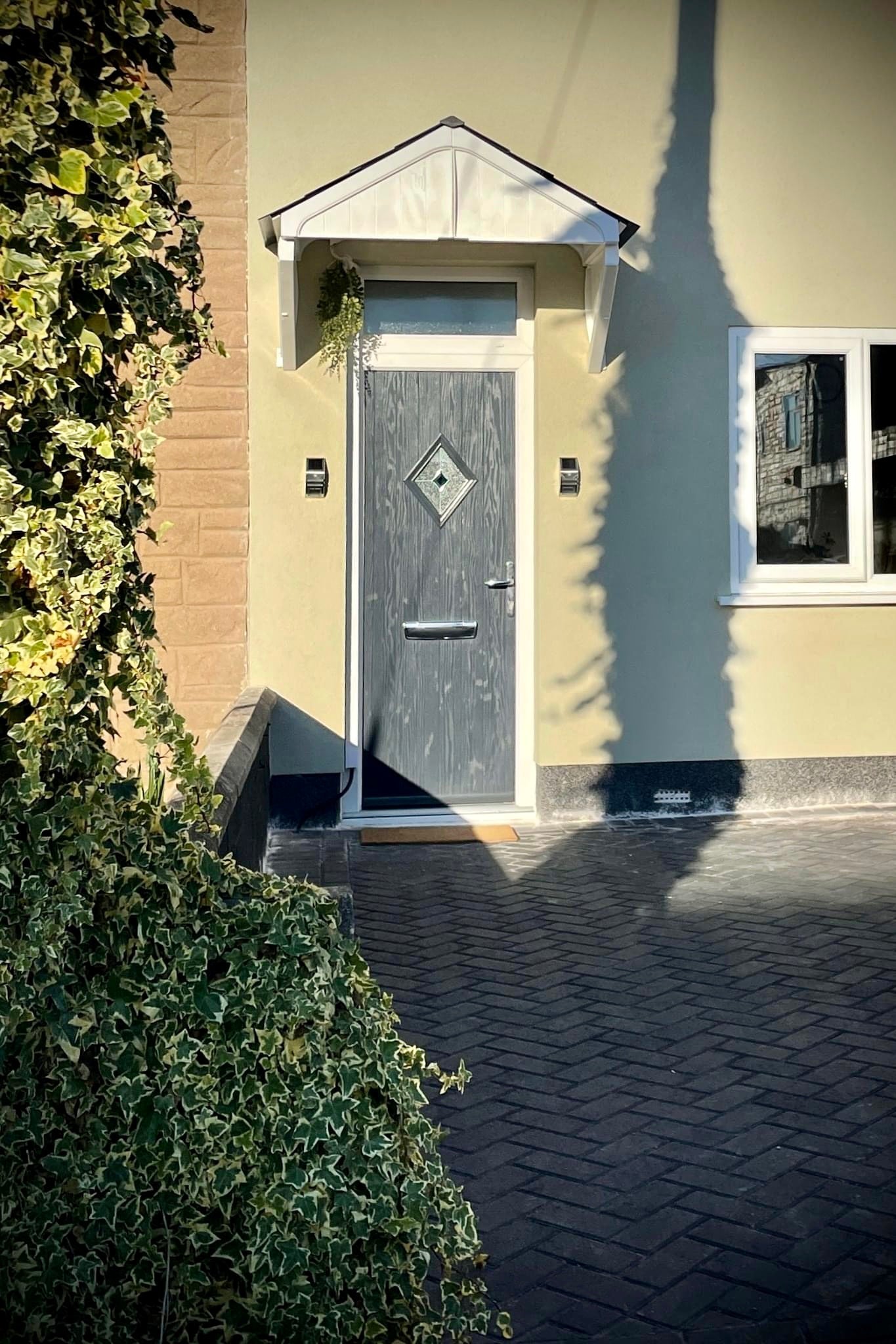 Achurch Door Canopy 149cm - Flat Pack Porch Canopy
