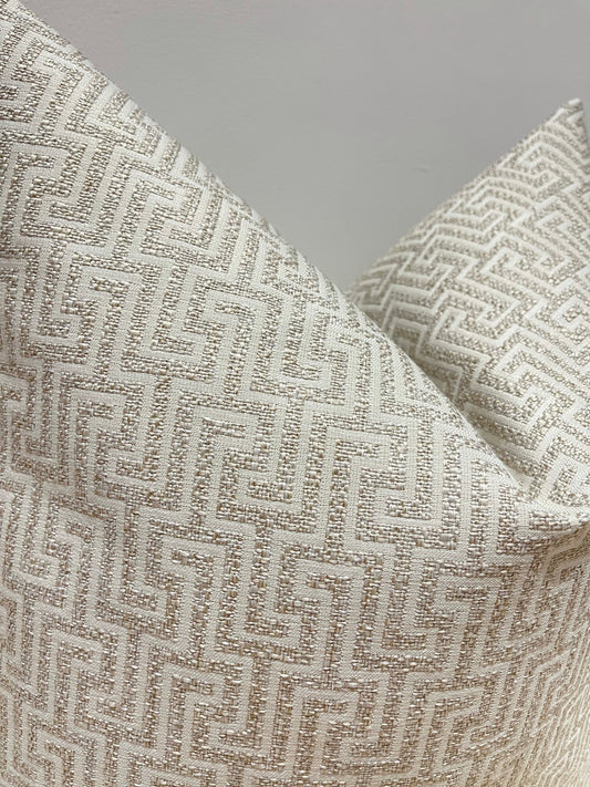 The Couture Cushion - The Beige Mattox - Style No. 56 (DISCONTINUED)