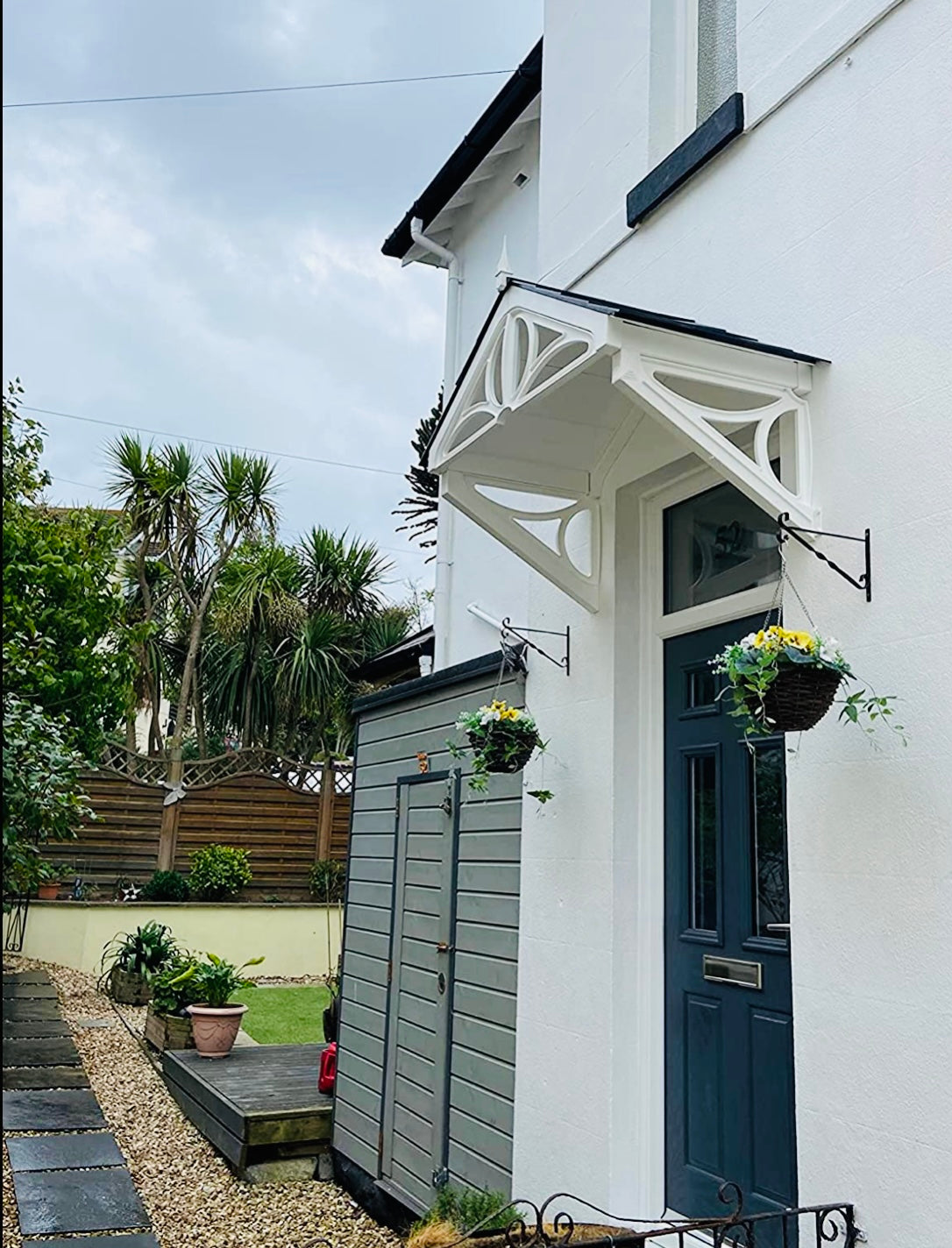Althorp Door Canopy 149cm - Flat Pack Porch Canopy