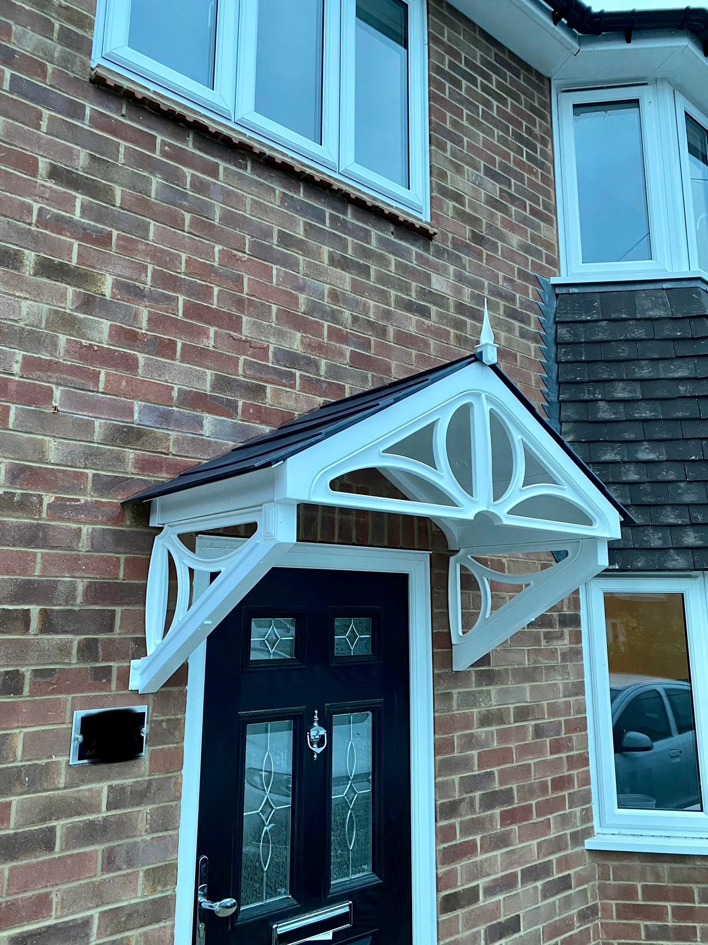 Althorp Door Canopy 149cm - Flat Pack Porch Canopy