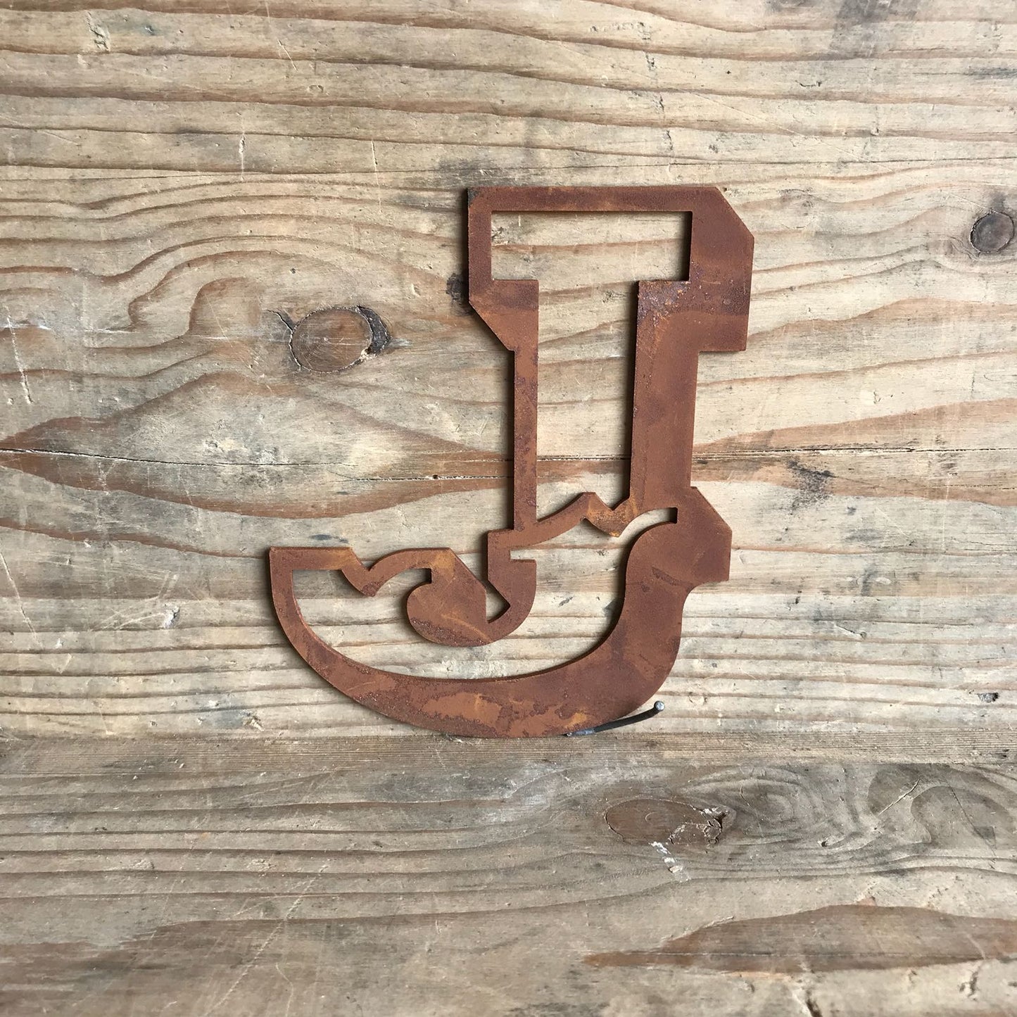 Rusty 5" Carnival Metal Letters A-Z