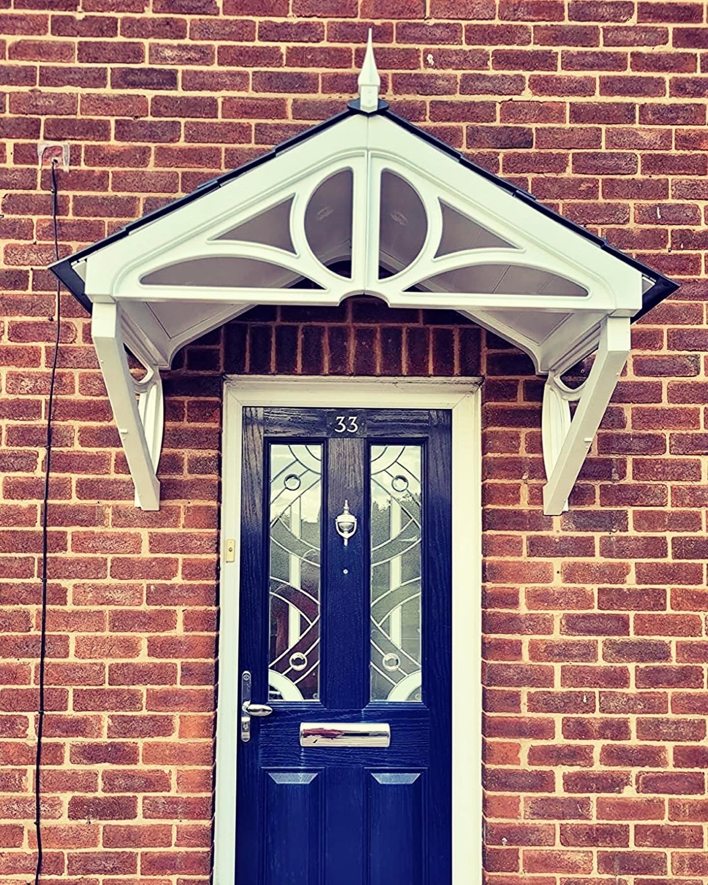 Althorp Door Canopy 149cm - Flat Pack Porch Canopy