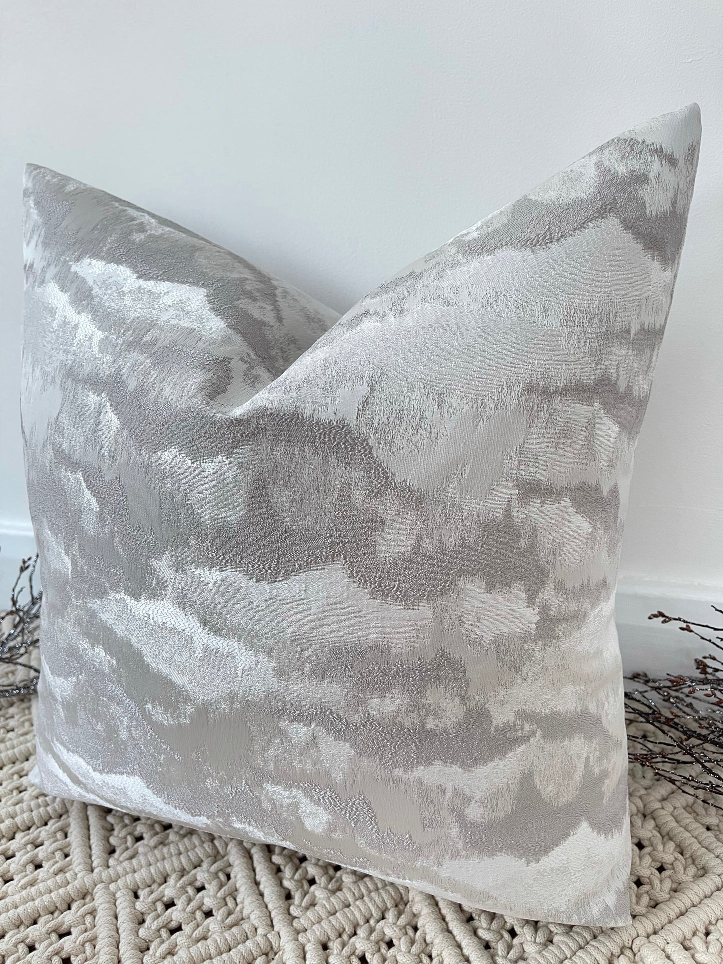 The Couture Cushion - The Silver Vestige - Style No. 97