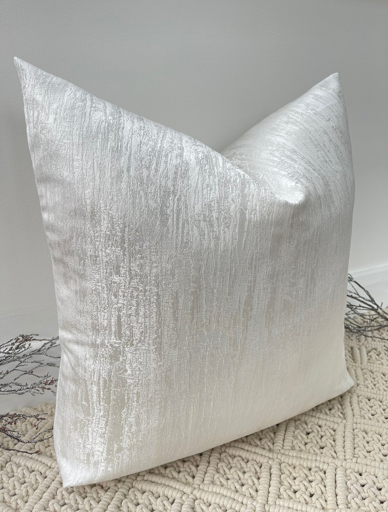 The Couture Cushion - The White Stella - Style No. 120