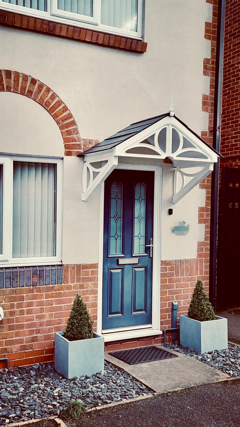 Althorp Door Canopy 149cm - Flat Pack Porch Canopy