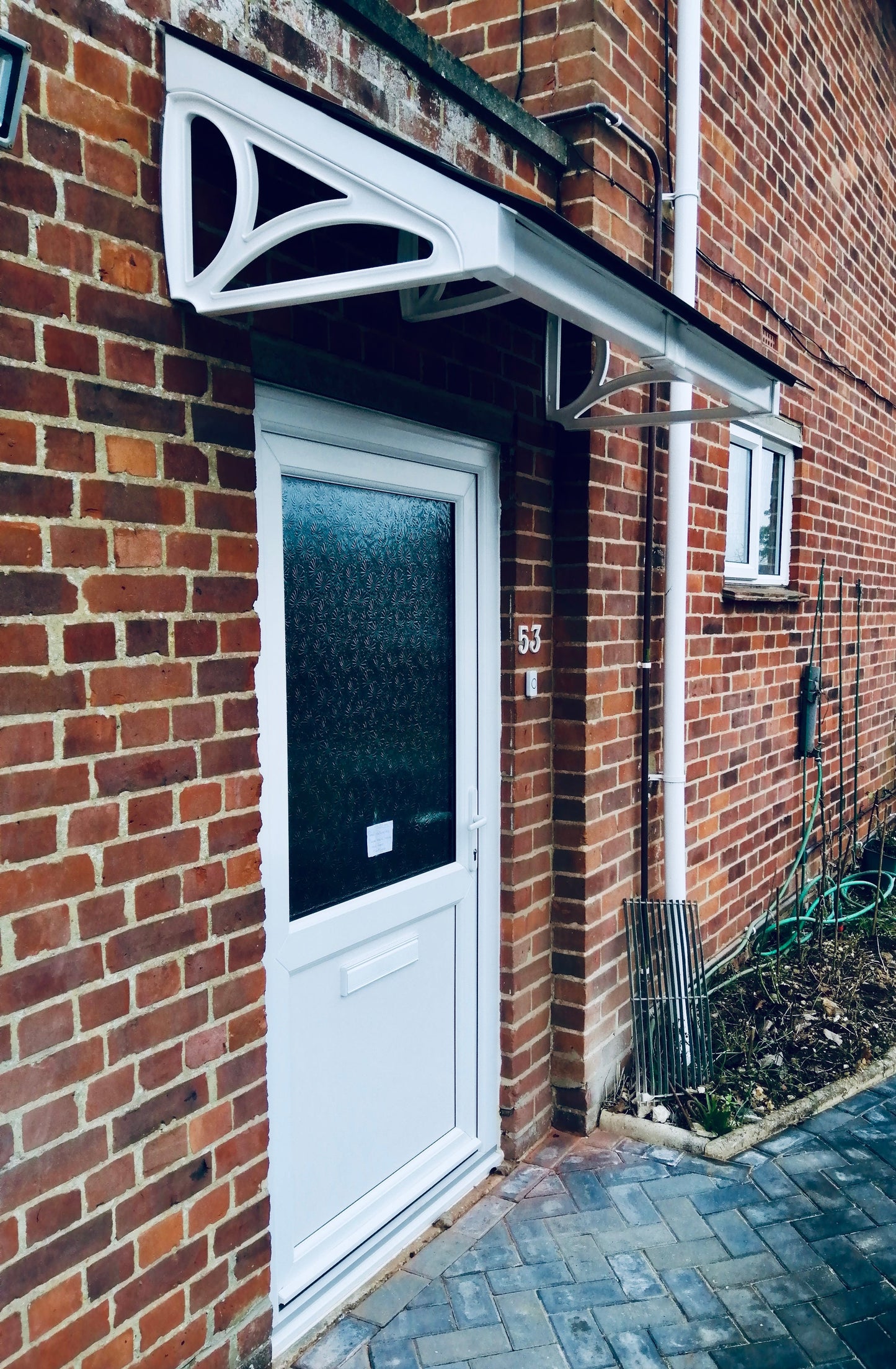 Cosgrove Lean-To Door Canopy - Flat Pack Porch Canopy