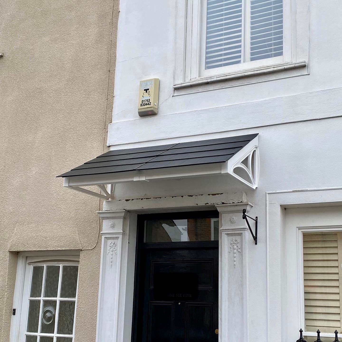 Cosgrove Lean-To Door Canopy - Flat Pack Porch Canopy