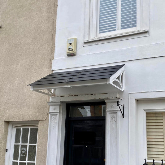 Cosgrove Lean-To Door Canopy - Flat Pack Porch Canopy