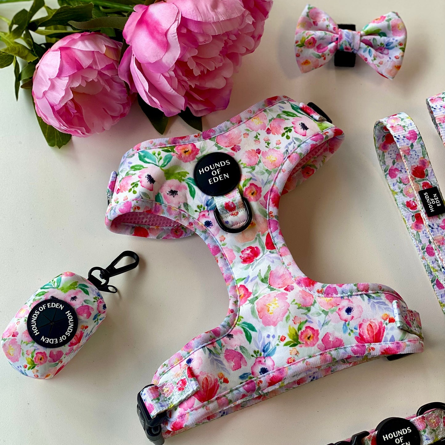 Ziggy's Secret Garden Design Dog Harness