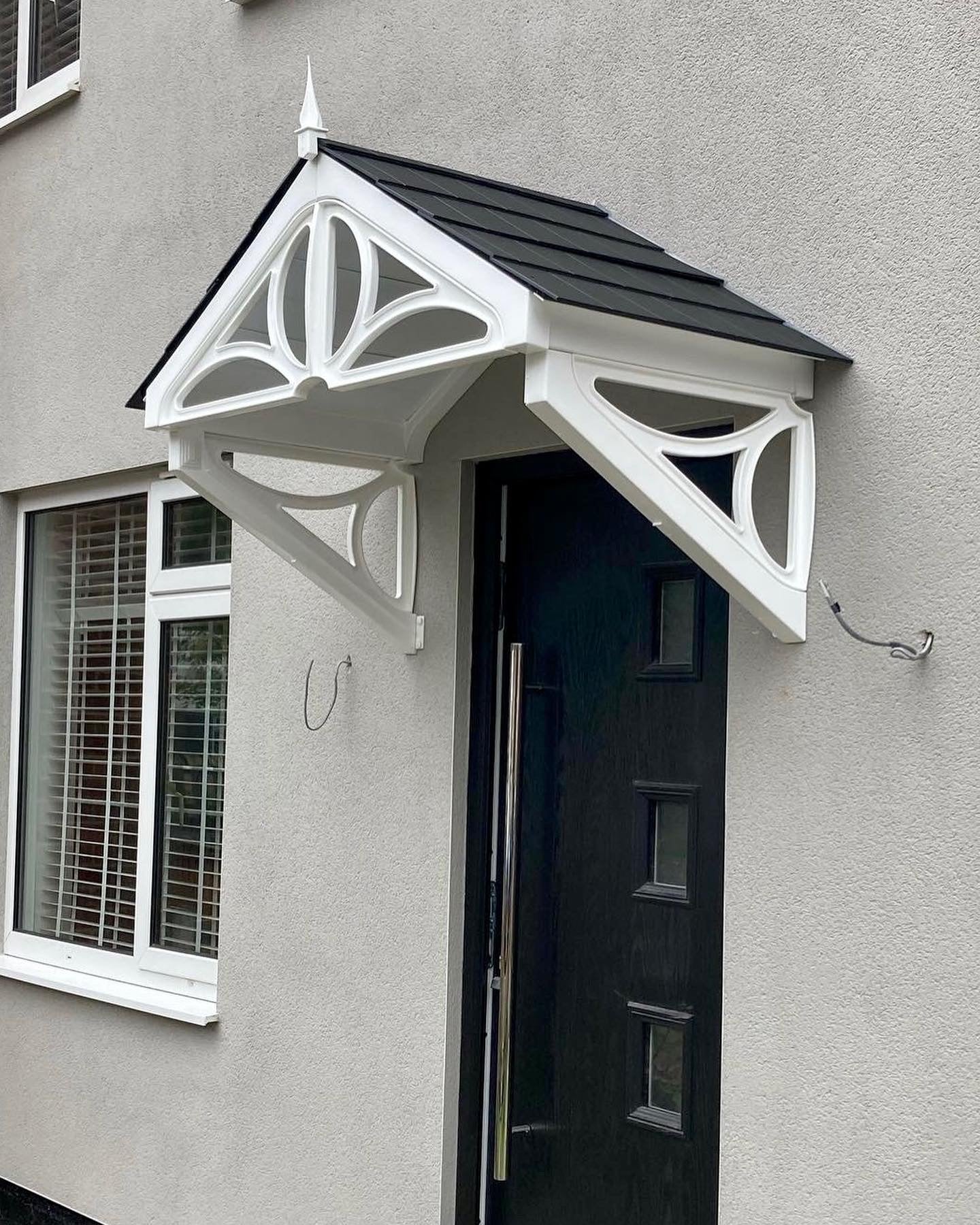 Althorp Door Canopy 149cm - Flat Pack Porch Canopy