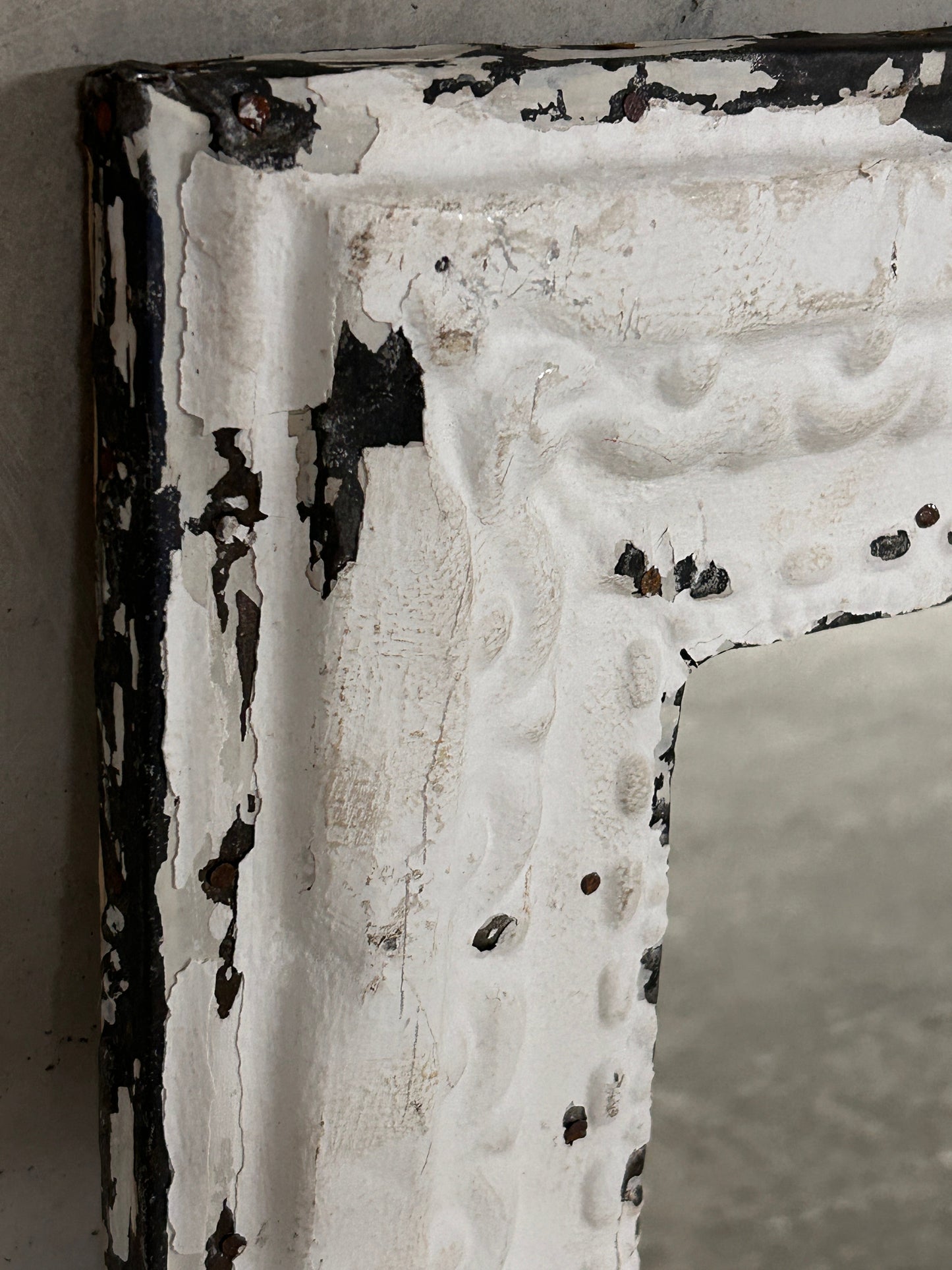 Pressed Tin Ceiling Tile Mirror (RW10)