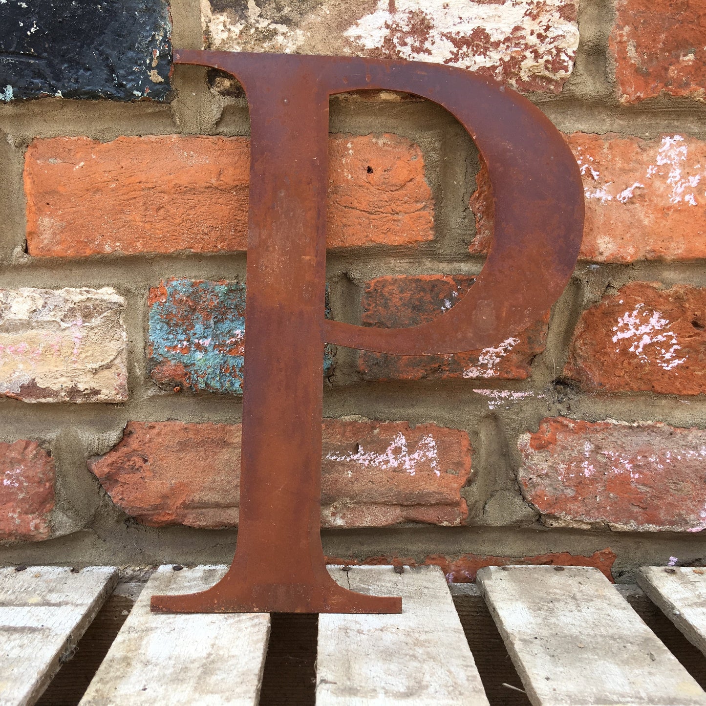 Classic Rusty Metal Letters 5" And 12" A-Z 0-9 Rustic Signs For The Home And Garden